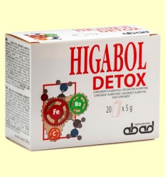 Higabol Detox - Laboratorios Abad - 20 sobres
