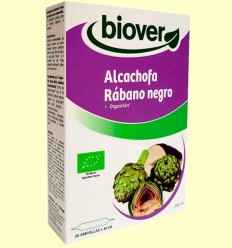 Alcachofa y Rábano Negro Bio - Biover - 20 ampollas