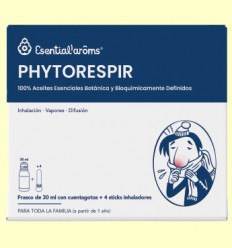 Phytorespir y 4 Sticks Inhaladores - Esential Aroms - 30 ml