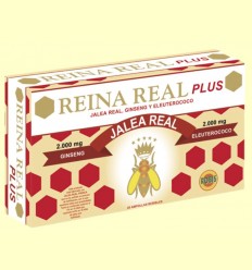 Reina Real Plus - Jalea Real con Ginseng Rojo - Robis - 20 ampollas