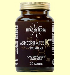 Askorbato K Time Release - Hifas da Terra - 30 comprimidos