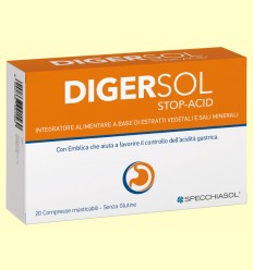 Digersol Stop Acid - Specchiasol - 20 comprimidos