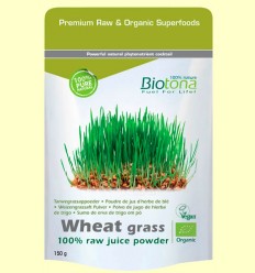 Hierba de Trigo en Polvo Bio - Biotona - 150 gramos