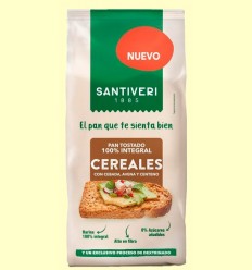 Pan Tostado Dextrin 100% Integral Cereales - Santiveri - 200 gramos